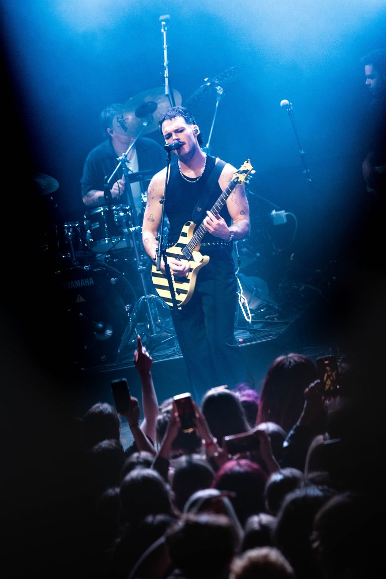 James Marriott performing live at Hindley Street Music Hall in Adelaide